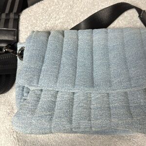 Think Rolyn denim bag, never used, non smoking